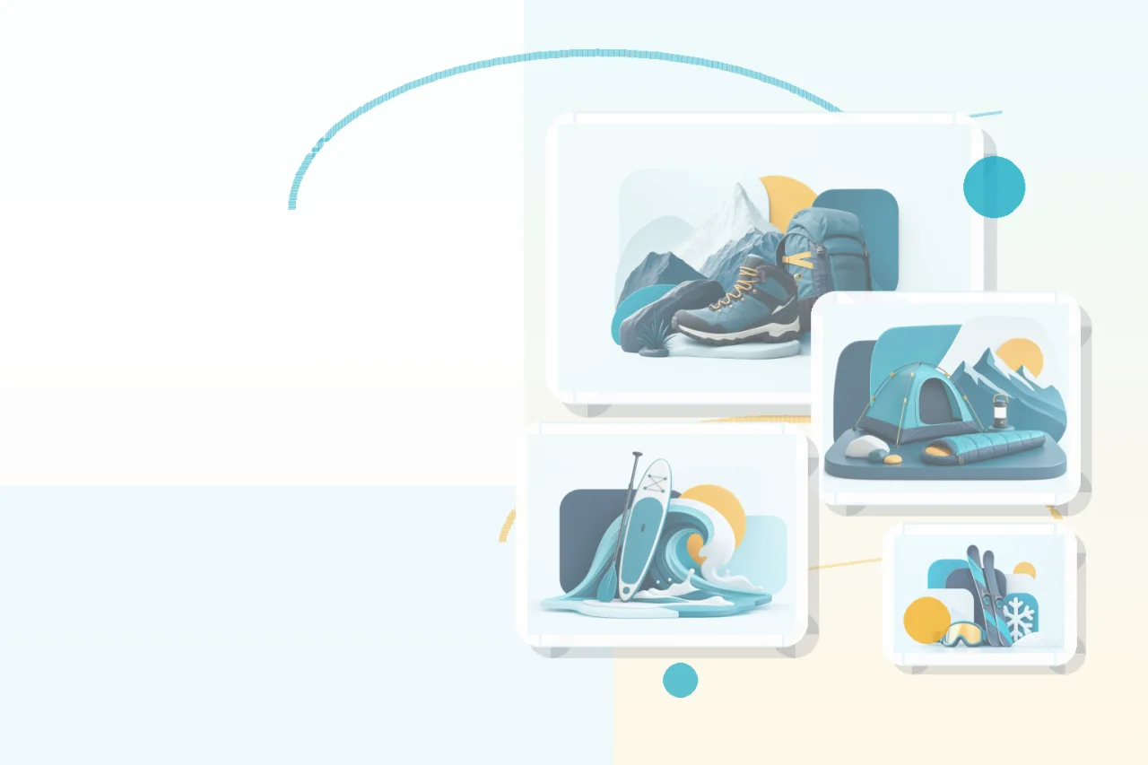 Randonnée, camping et équipement pour un week-end actif